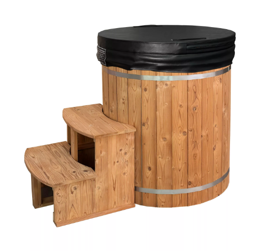 Solid Wood Therapy Ice Bath Tub