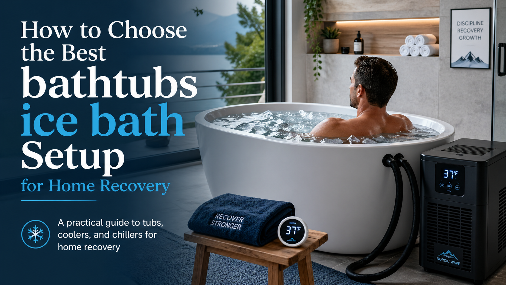 How To Choose The Best Bathtubs Ice Bath Setup for Home Recovery