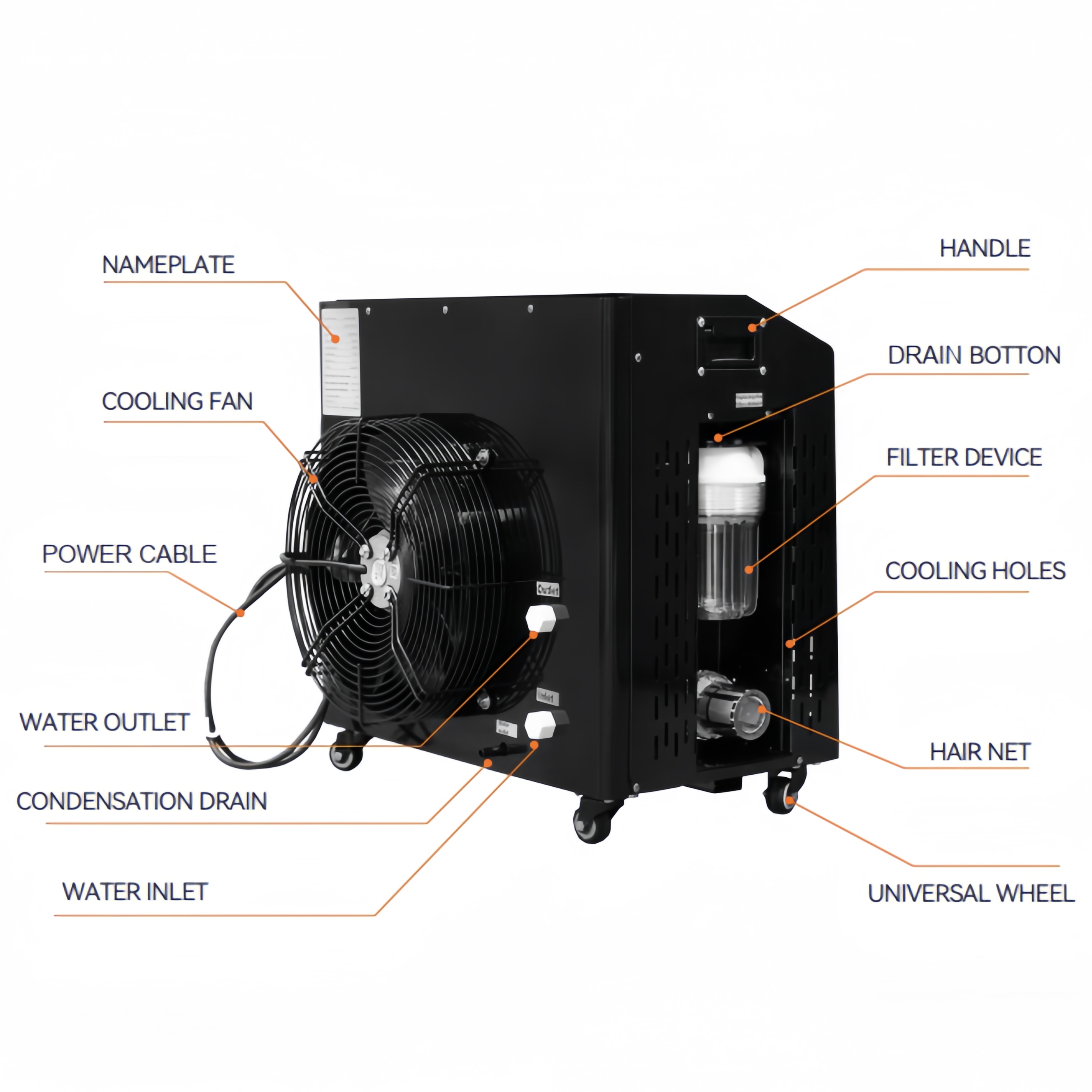 Ice Bath Chiller-D Black